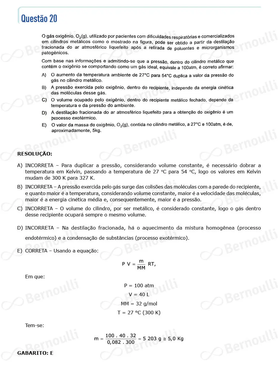 Questu00e3o 20 - Questu00f5es - 2022 - 1u00ba Semestre - BAHIANA