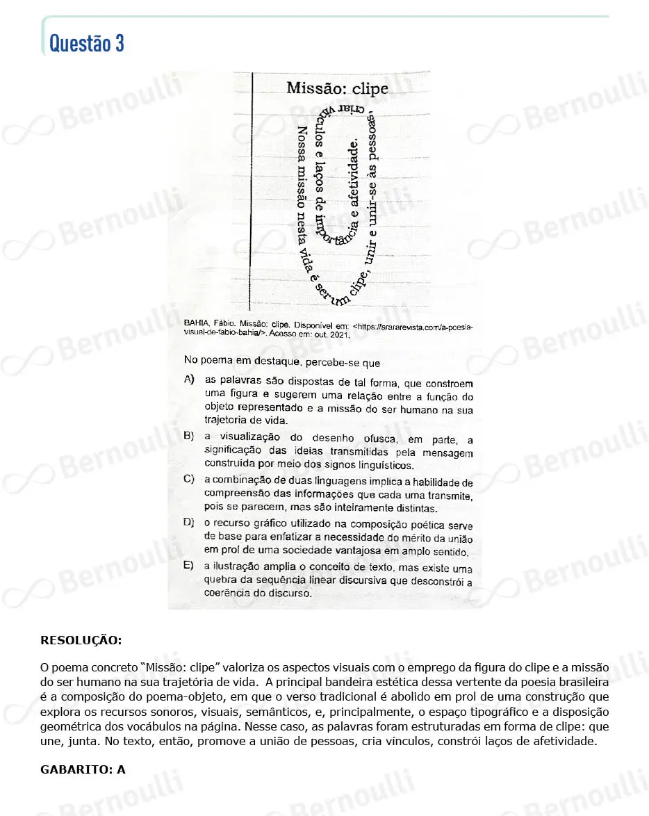 Questu00e3o 3 - Questu00f5es - 2022 - 1u00ba Semestre - BAHIANA