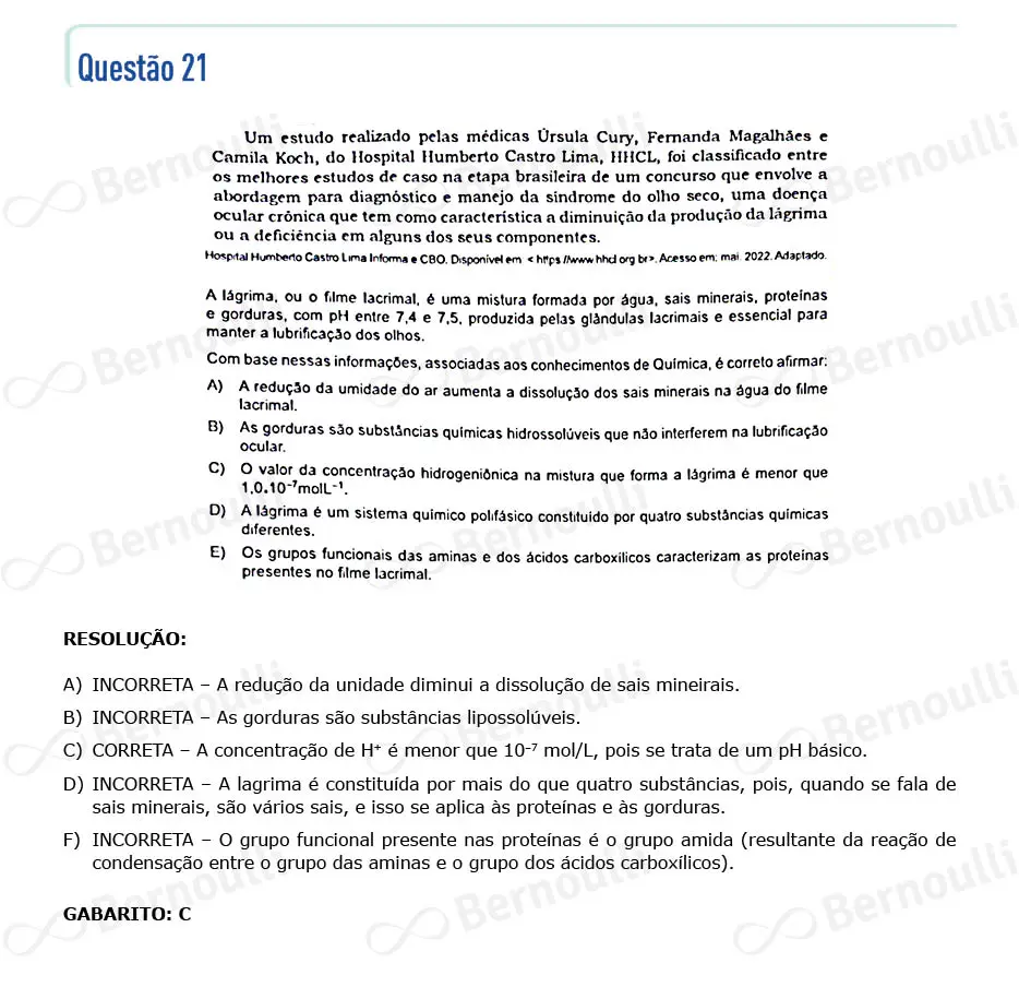 Questu00e3o 21 - Questu00f5es - 2022 - 2u00ba Semestre - BAHIANA