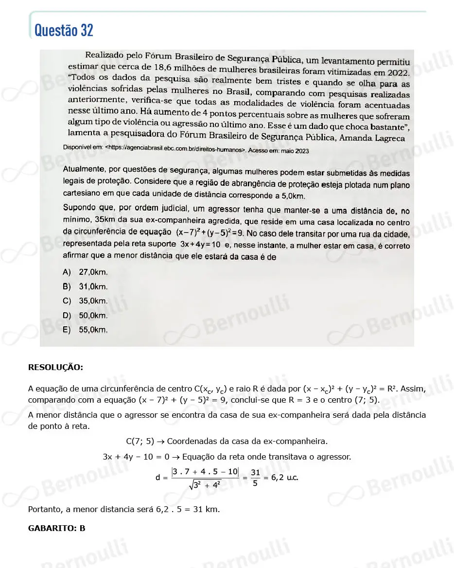 Questu00e3o 32 - Questu00f5es - 2023 - 2u00ba Semestre - BAHIANA