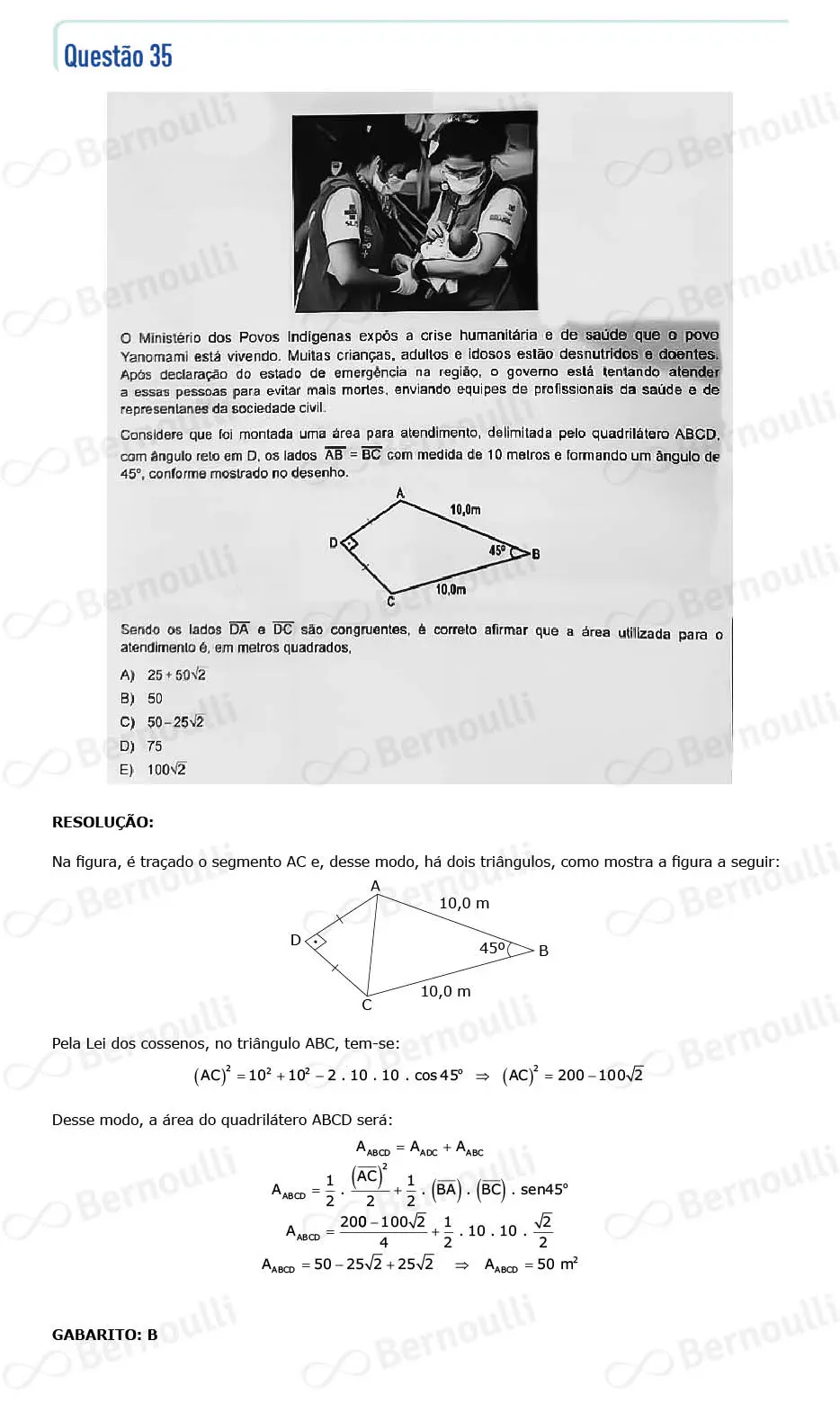 Questu00e3o 35 - Questu00f5es - 2023 - 2u00ba Semestre - BAHIANA