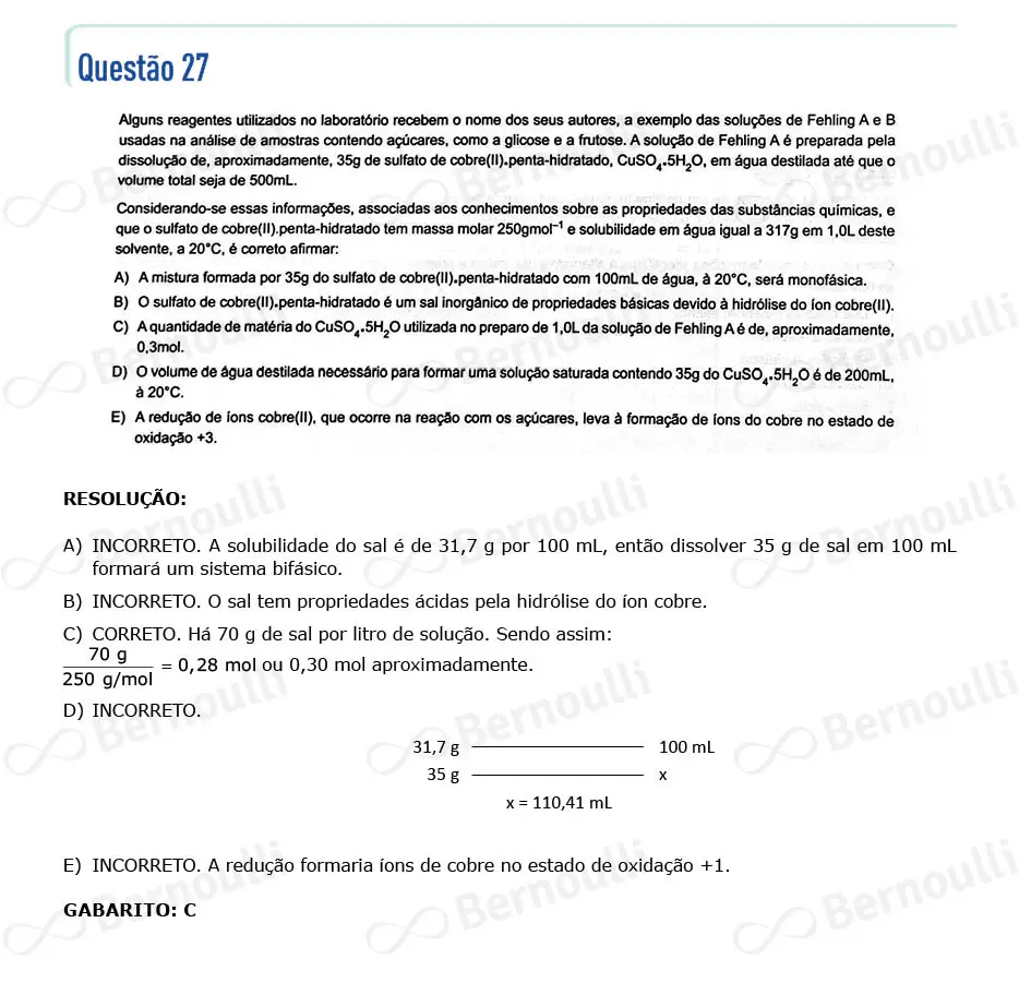 Questu00e3o 27 - Questu00f5es - 2024 - 2u00ba Semestre - BAHIANA