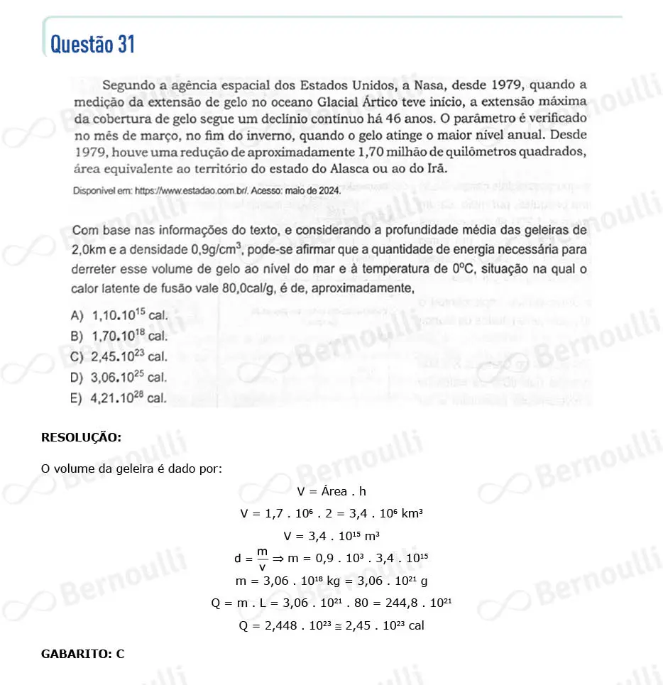 Questu00e3o 31 - Questu00f5es - 2024 - 2u00ba Semestre - BAHIANA