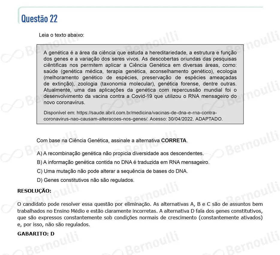 Questu00e3o 22 - Questu00f5es - 2022 - 2u00ba Semestre - CMMG