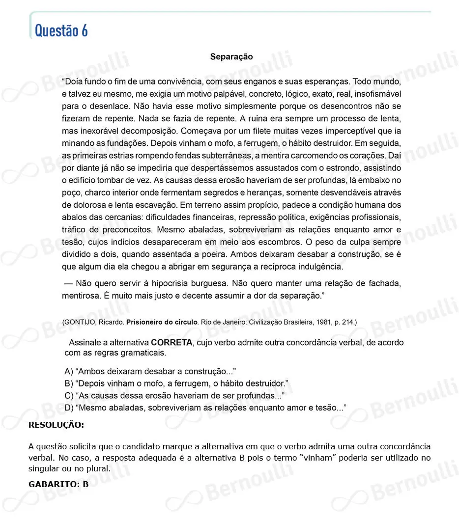 Questu00e3o 6 - Questu00f5es - 2022 - 2u00ba Semestre - CMMG