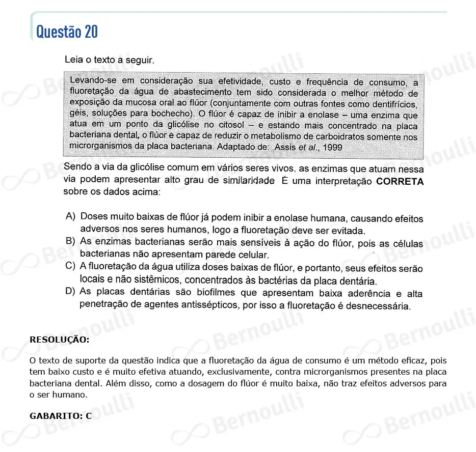 Questu00e3o 20 - Questu00f5es - 2023 - 1u00ba Semestre - CMMG