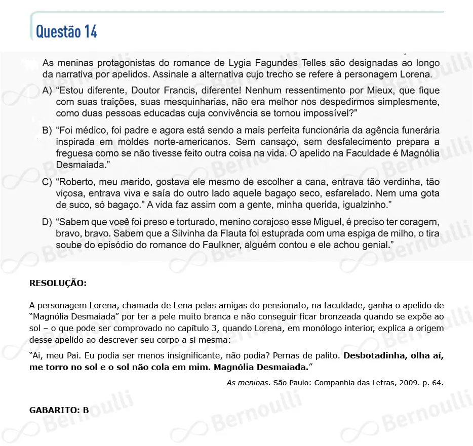 Questu00e3o 14 - Questu00f5es - 2023 - 2u00ba Semestre - CMMG