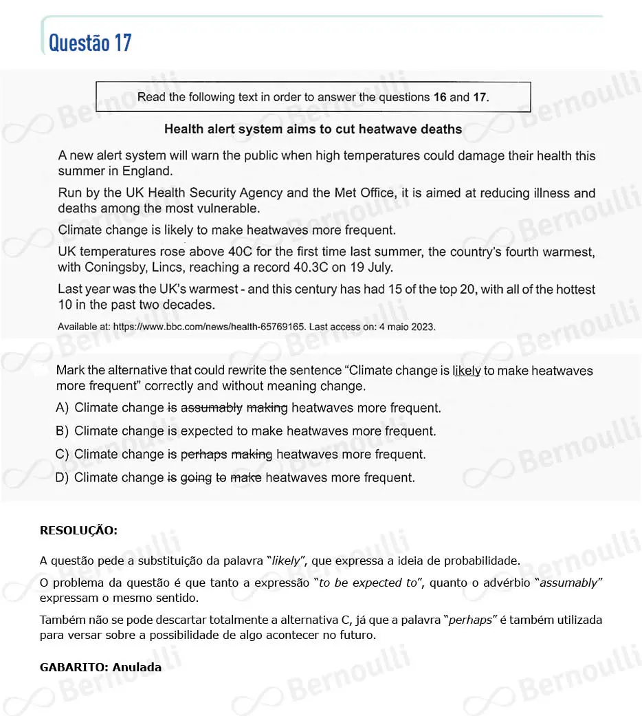 Questu00e3o 17 - Questu00f5es - 2023 - 2u00ba Semestre - CMMG