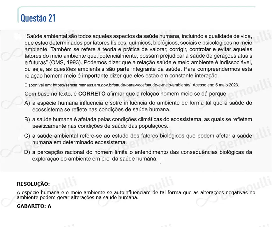 Questu00e3o 21 - Questu00f5es - 2023 - 2u00ba Semestre - CMMG