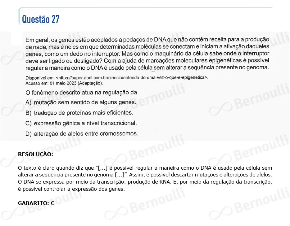 Questu00e3o 27 - Questu00f5es - 2023 - 2u00ba Semestre - CMMG