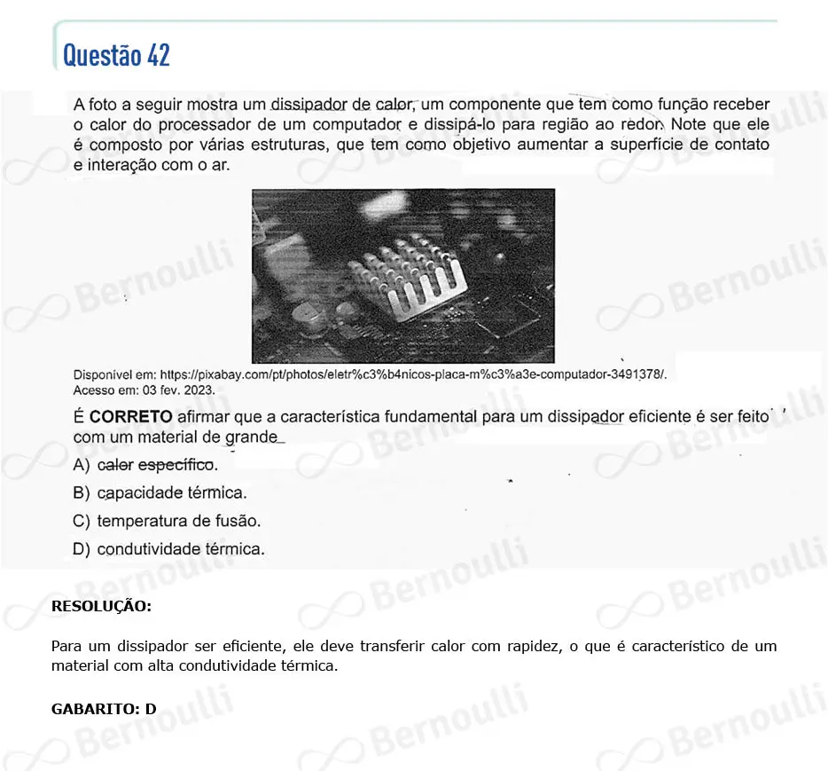 Questu00e3o 42 - Questu00f5es - 2023 - 2u00ba Semestre - CMMG