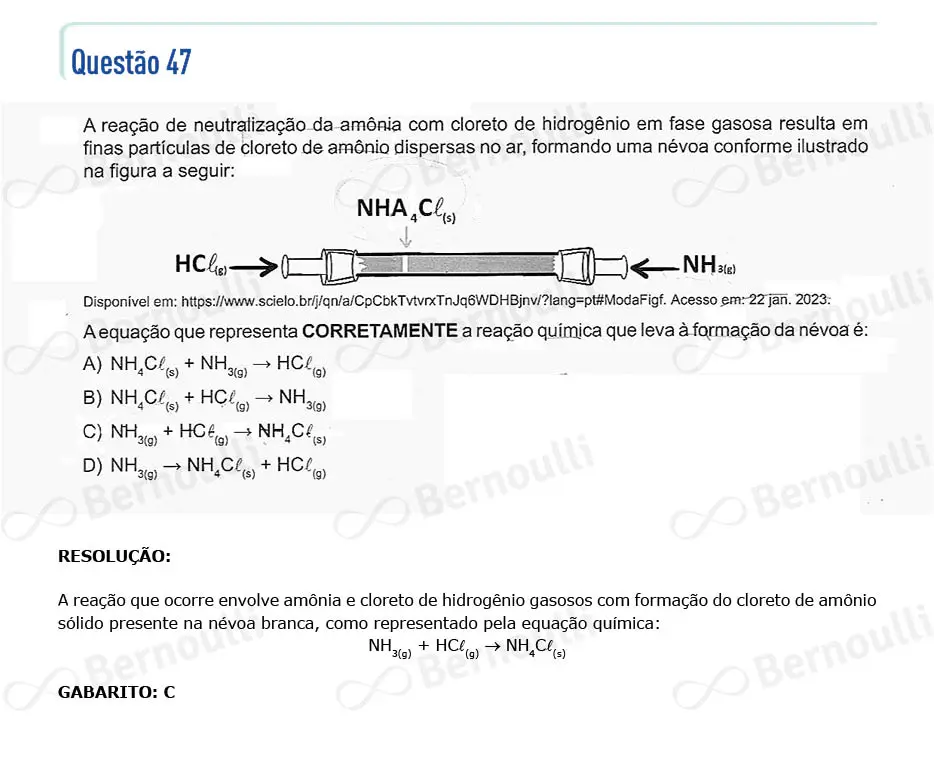 Questu00e3o 47 - Questu00f5es - 2023 - 2u00ba Semestre - CMMG