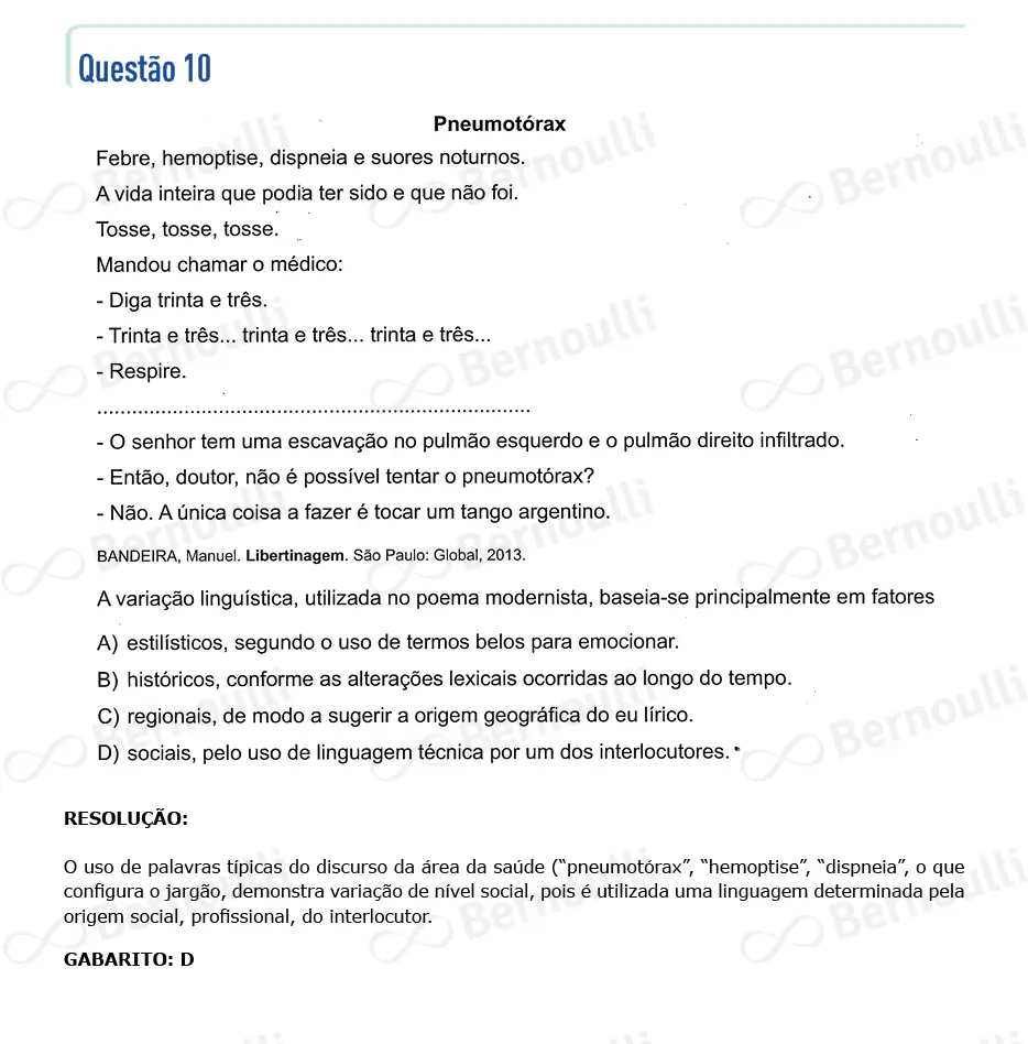 Questu00e3o 10 - Questu00f5es - 2024 - 1u00ba Semestre - CMMG