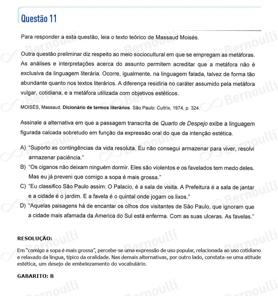 Questu00e3o 11 - Questu00f5es - 2024 - 2u00ba Semestre - CMMG