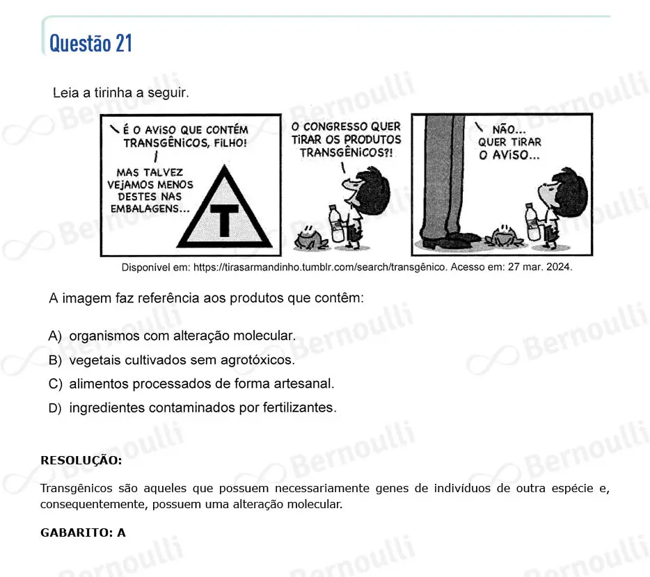 Questu00e3o 21 - Questu00f5es - 2024 - 2u00ba Semestre - CMMG