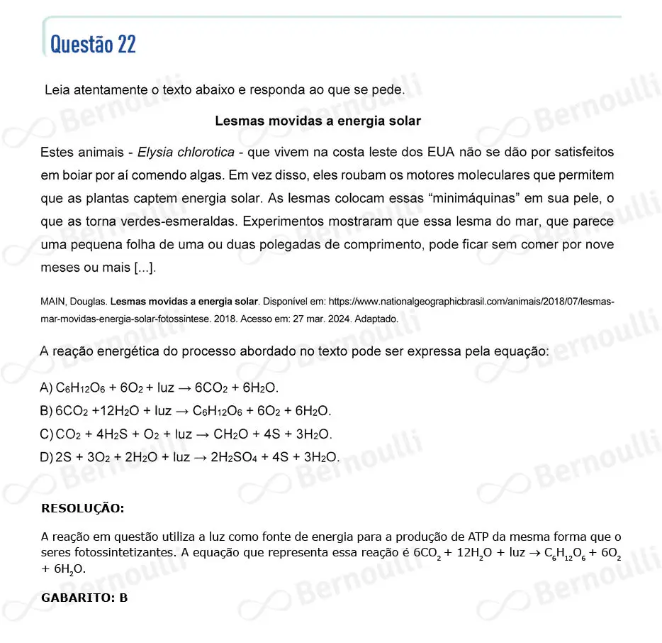 Questu00e3o 22 - Questu00f5es - 2024 - 2u00ba Semestre - CMMG