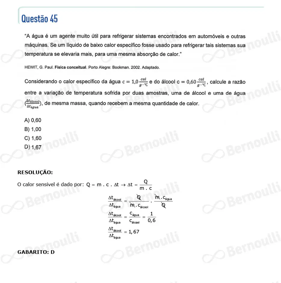 Questu00e3o 45 - Questu00f5es - 2024 - 2u00ba Semestre - CMMG