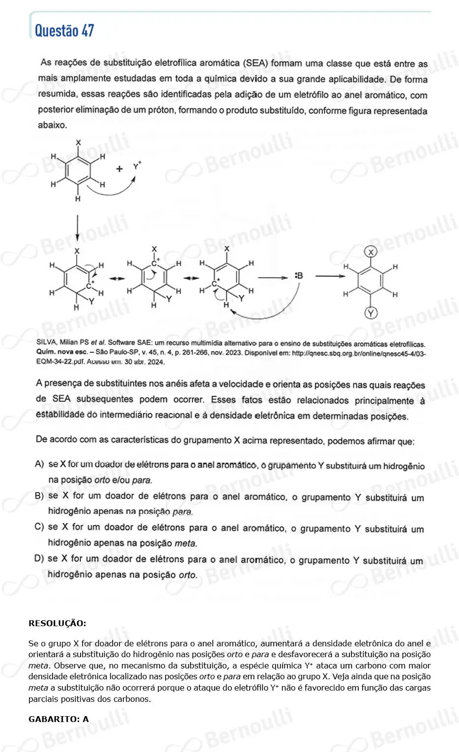 Questu00e3o 47 - Questu00f5es - 2024 - 2u00ba Semestre - CMMG