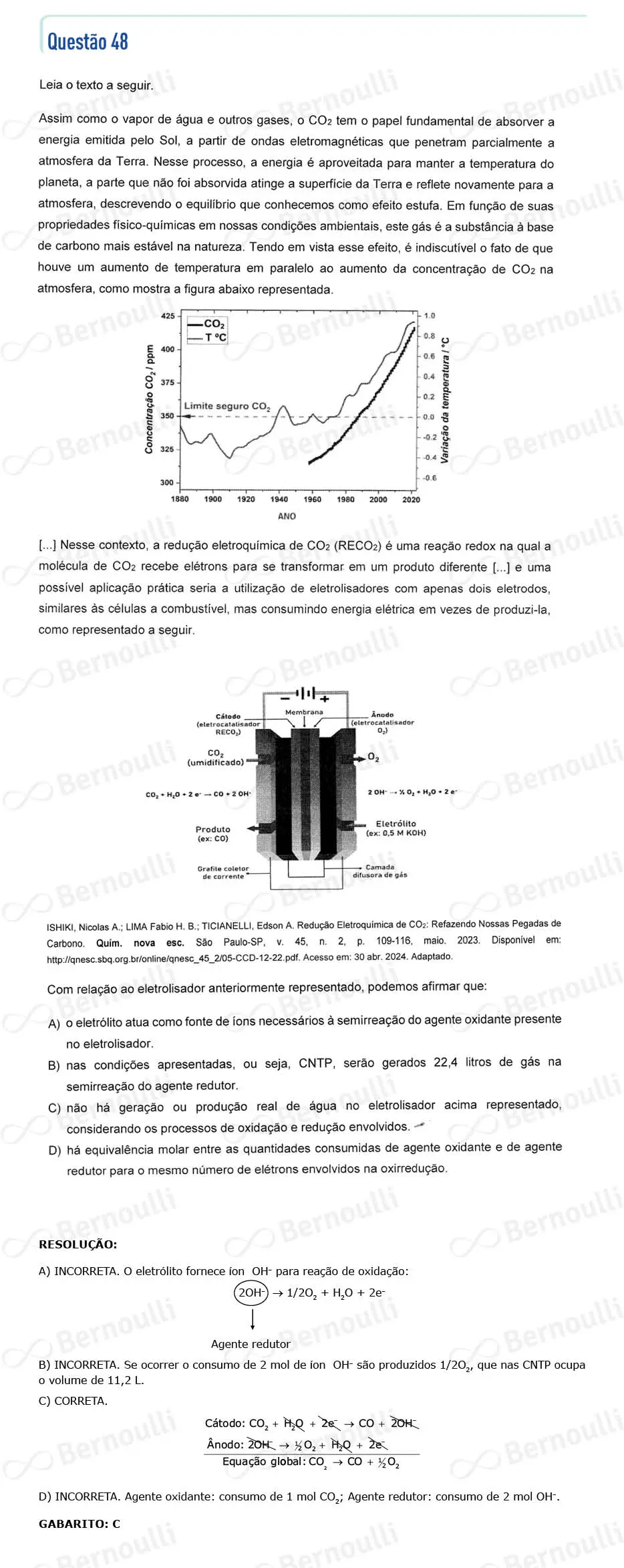 Questu00e3o 48 - Questu00f5es - 2024 - 2u00ba Semestre - CMMG