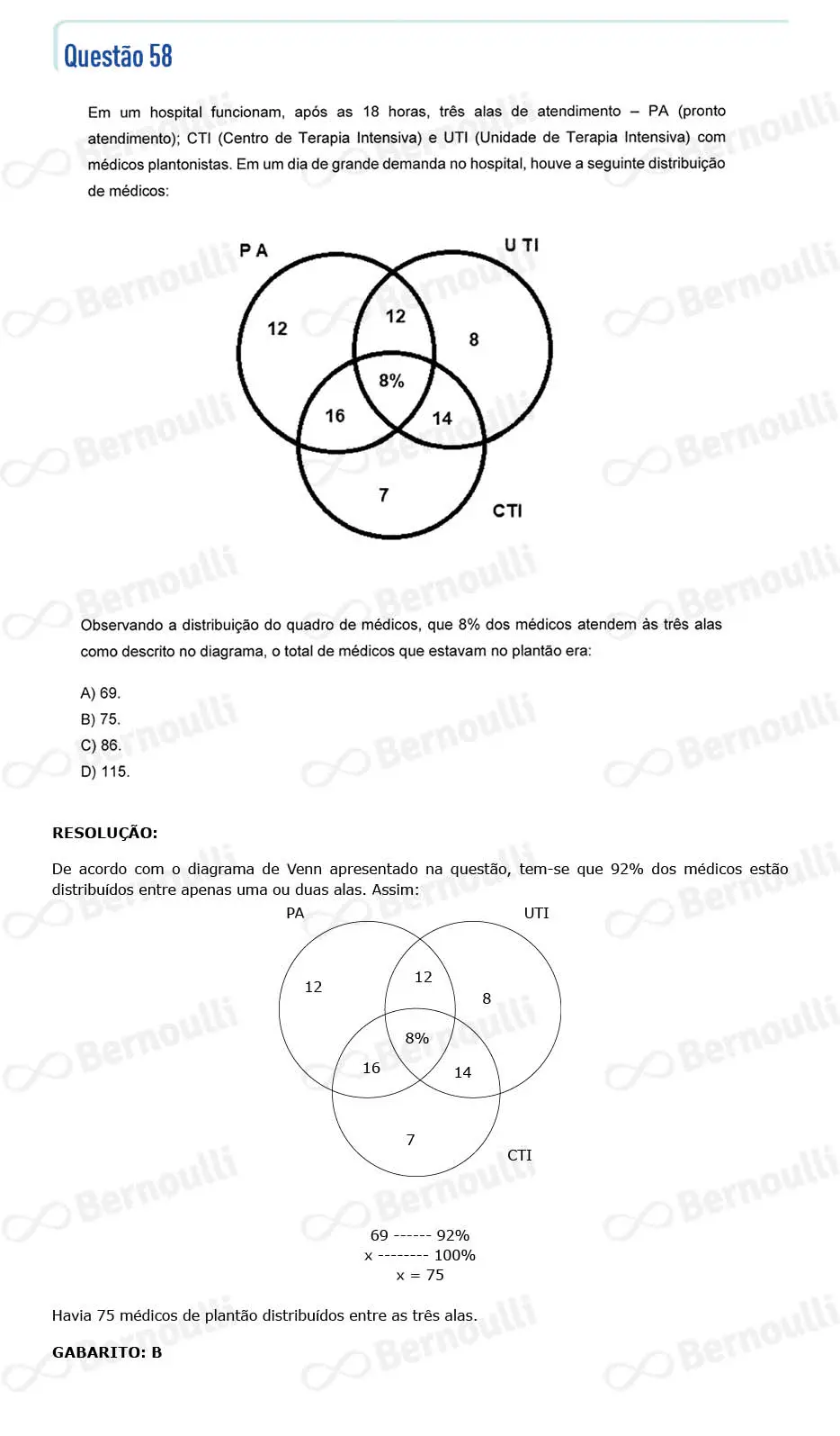 Questu00e3o 58 - Questu00f5es - 2024 - 2u00ba Semestre - CMMG