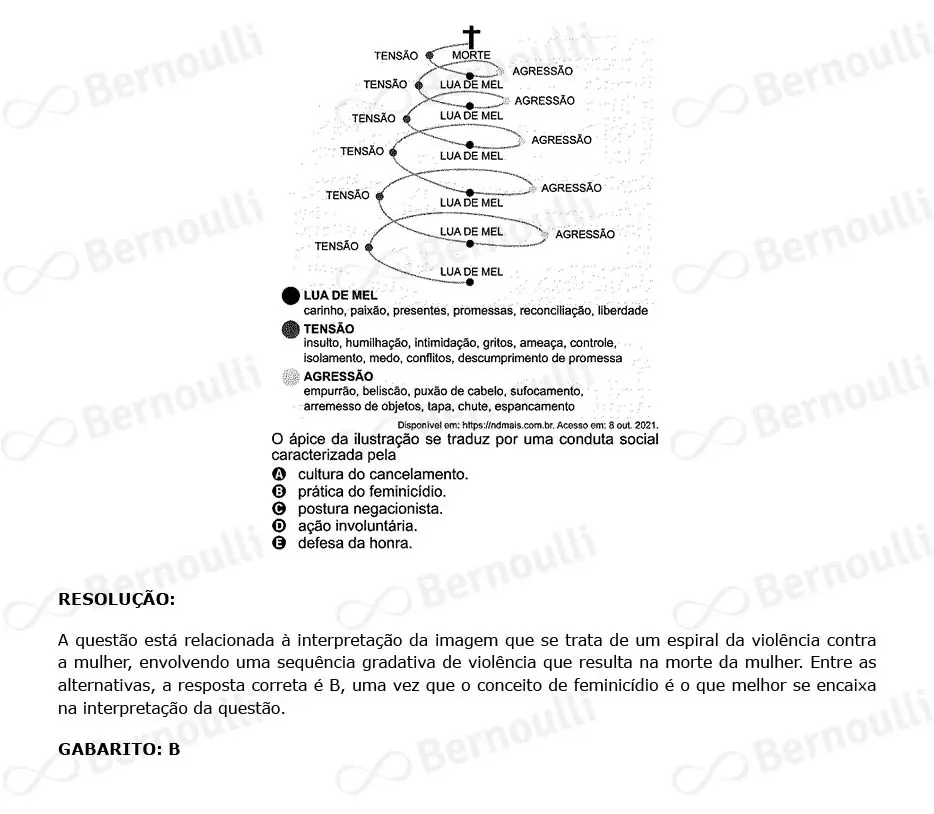 Questu00e3o 50 - Caderno Amarelo - 2023 - 1u00ba Dia - Enem