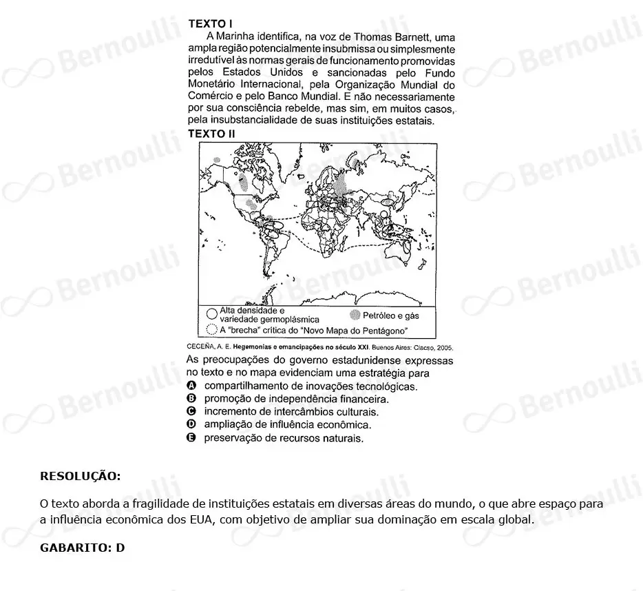 Questu00e3o 53 - Caderno Amarelo - 2023 - 1u00ba Dia - Enem