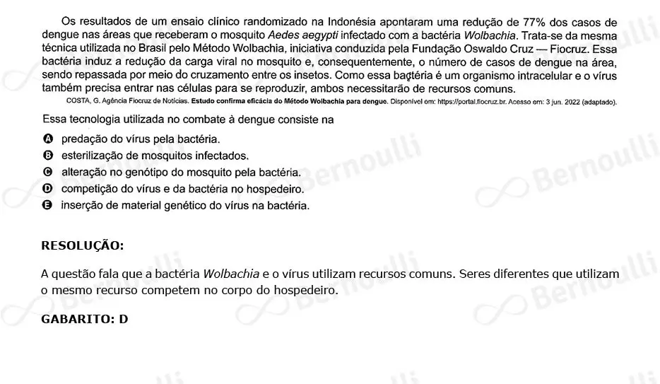 Questão 103 - Caderno Amarelo - 2023 - 2º Dia - Enem