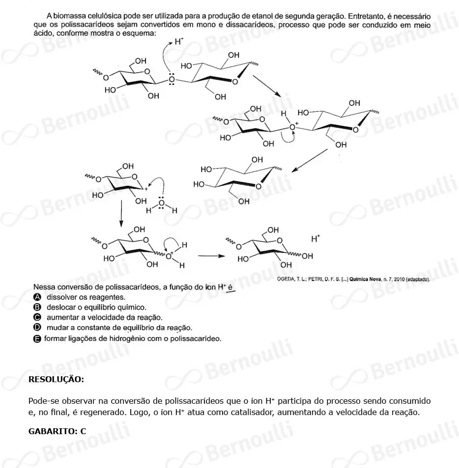 Questão 109 - Caderno Amarelo - 2023 - 2º Dia - Enem