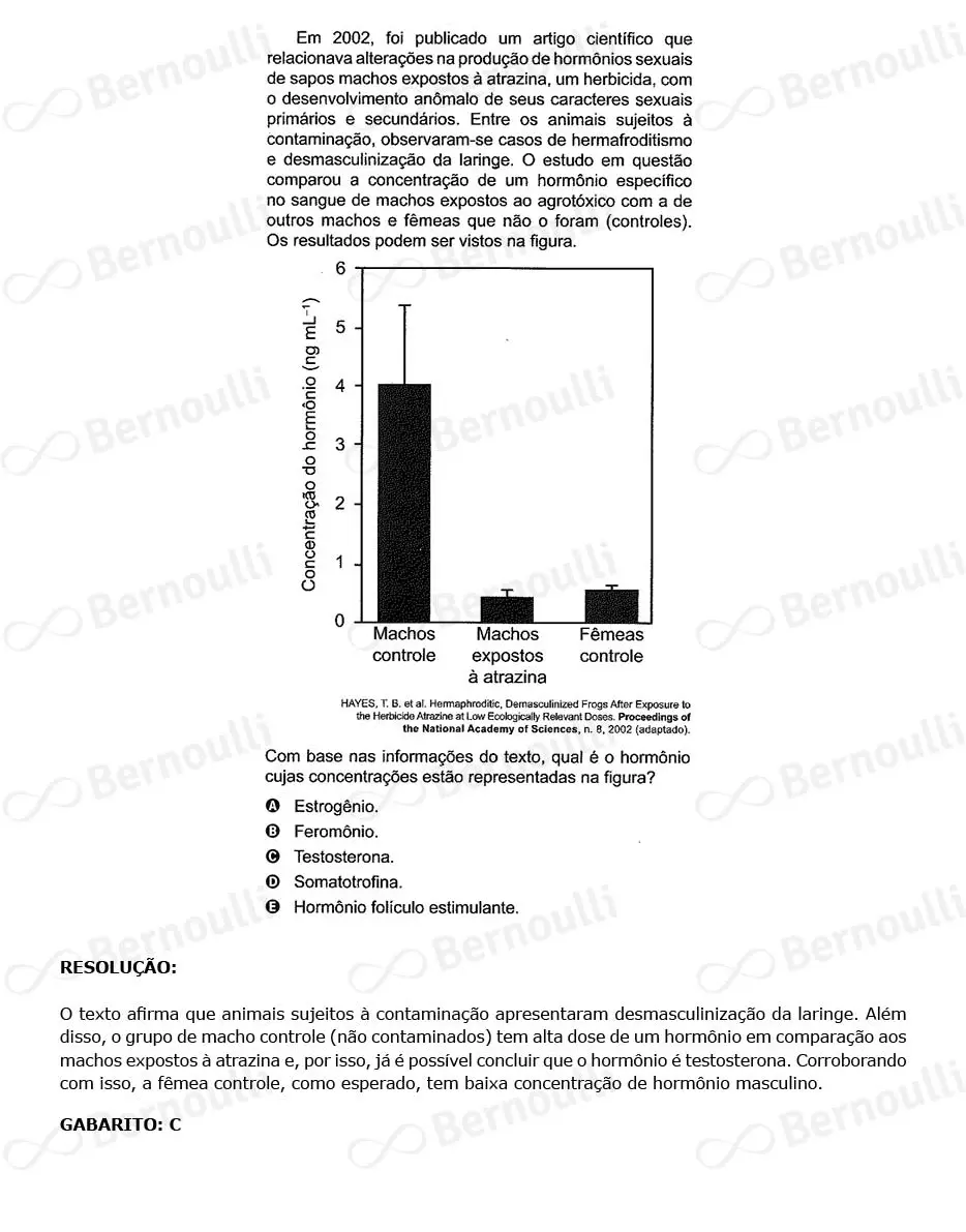 Questu00e3o 113 - Caderno Amarelo - 2023 - 2u00ba Dia - Enem