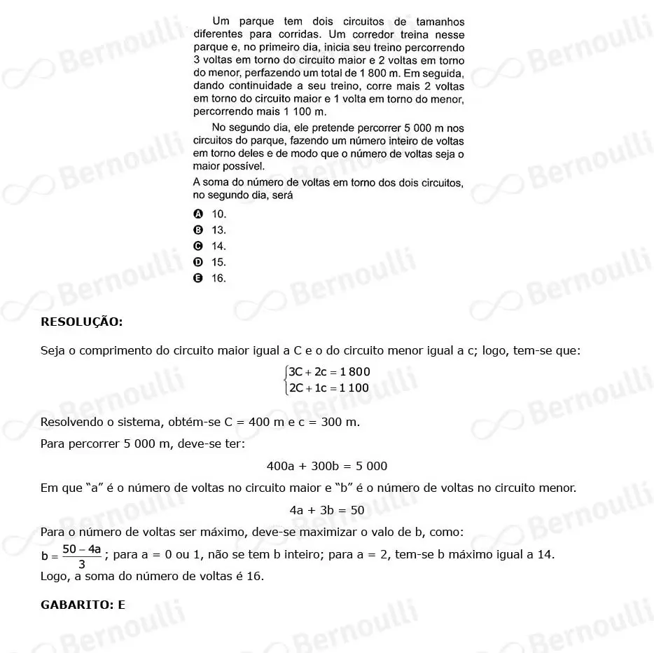 Questu00e3o 155 - Caderno Amarelo - 2023 - 2u00ba Dia - Enem