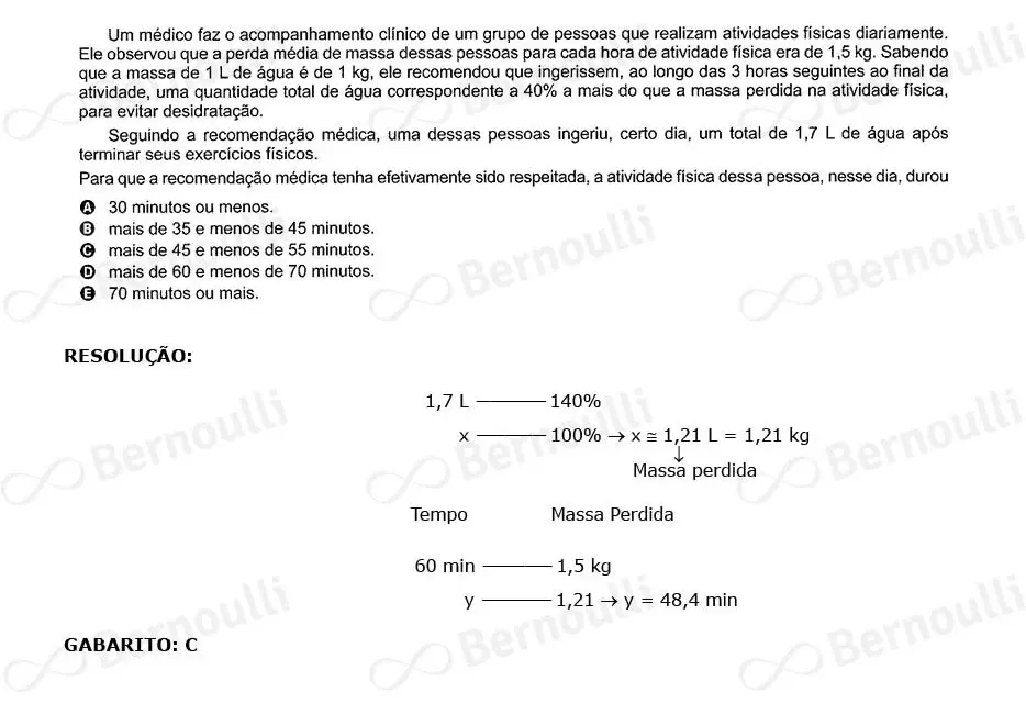 Questu00e3o 170 - Caderno Amarelo - 2023 - 2u00ba Dia - Enem