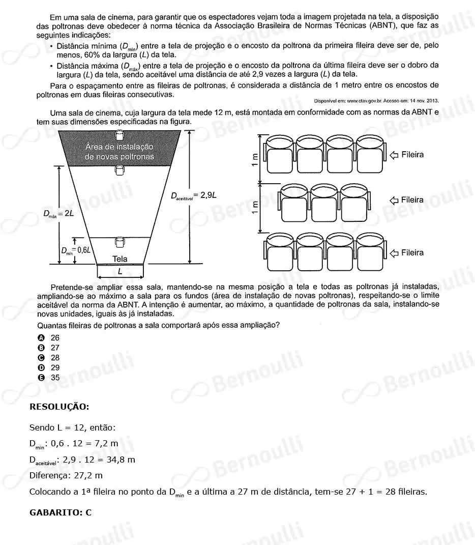 Questu00e3o 171 - Caderno Amarelo - 2023 - 2u00ba Dia - Enem