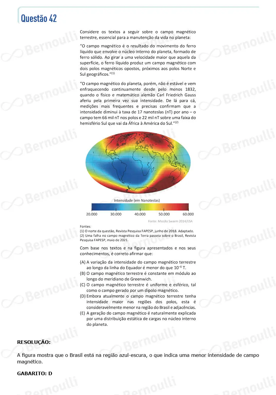 Questu00e3o 42 - V - 2024 - 1u00ba Fase - Fuvest