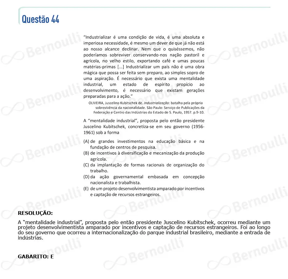 Questu00e3o 44 - V - 2024 - 1u00ba Fase - Fuvest