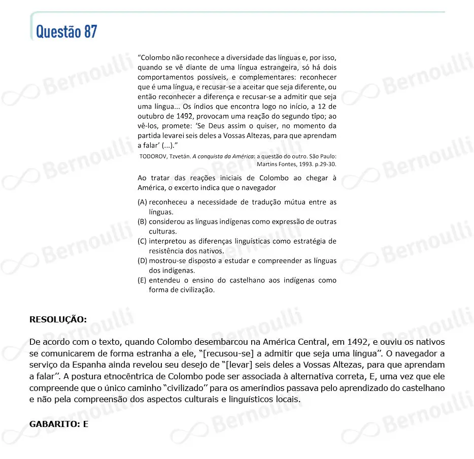 Questu00e3o 87 - V - 2024 - 1u00ba Fase - Fuvest