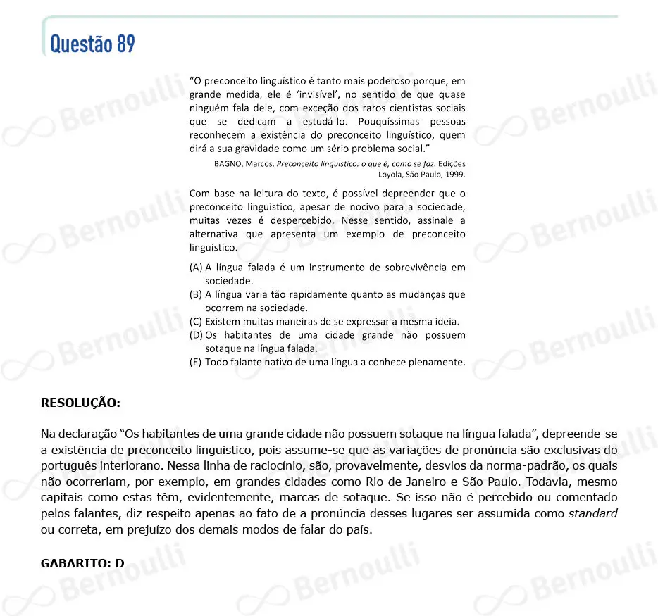 Questu00e3o 89 - V - 2024 - 1u00ba Fase - Fuvest