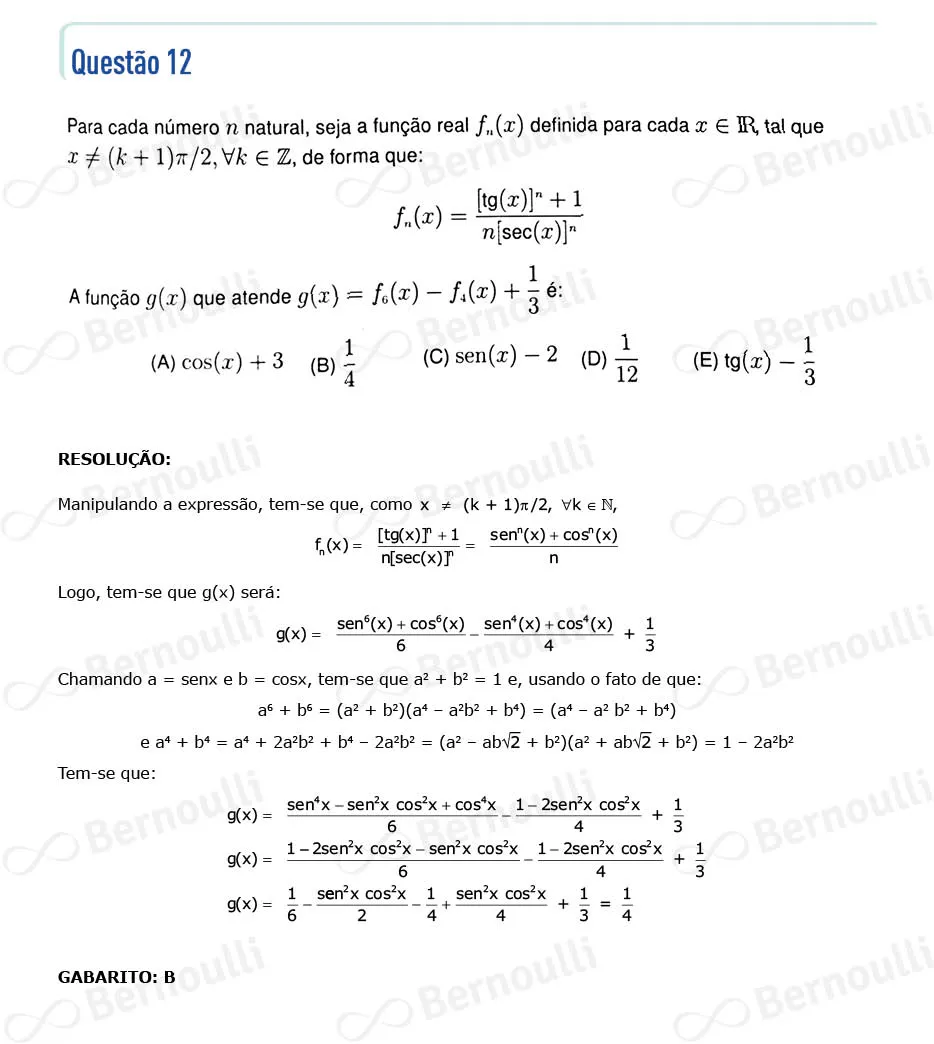 Questu00e3o 12 - Questu00f5es - 2022 - 1u00ba Fase - IME