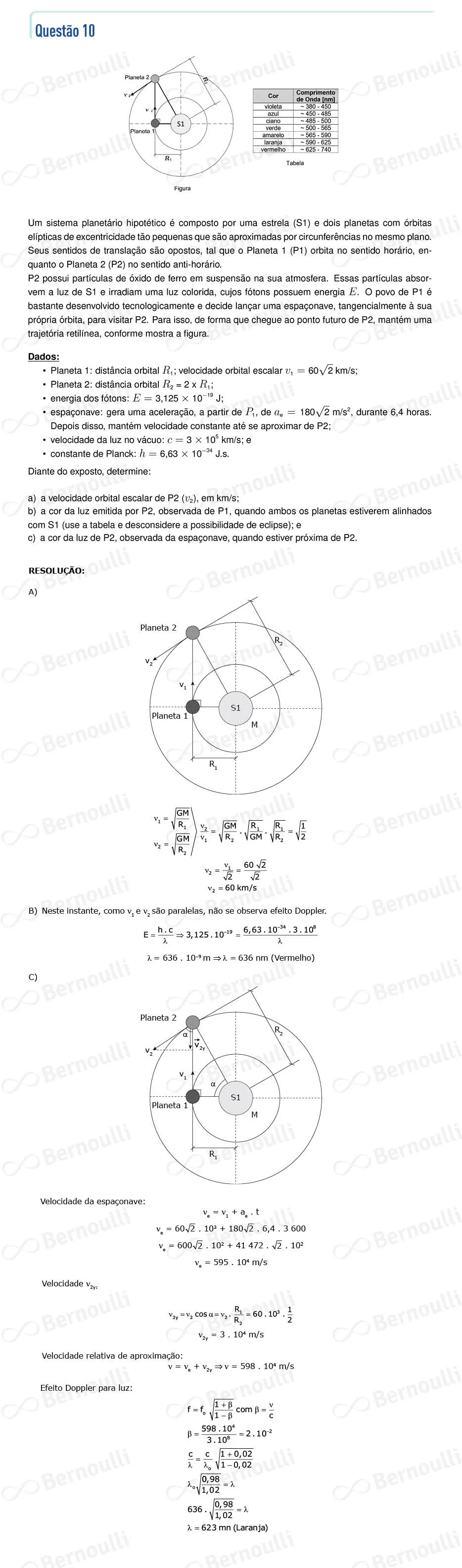 Questu00e3o 10 - Fisica - 2022 - 2u00b0 Fase - IME