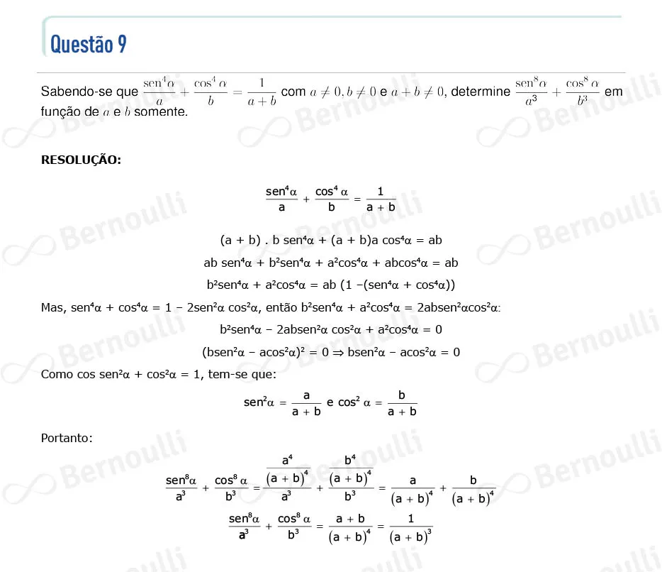 Questu00e3o 9 - Matematica - 2022 - 2u00b0 Fase - IME