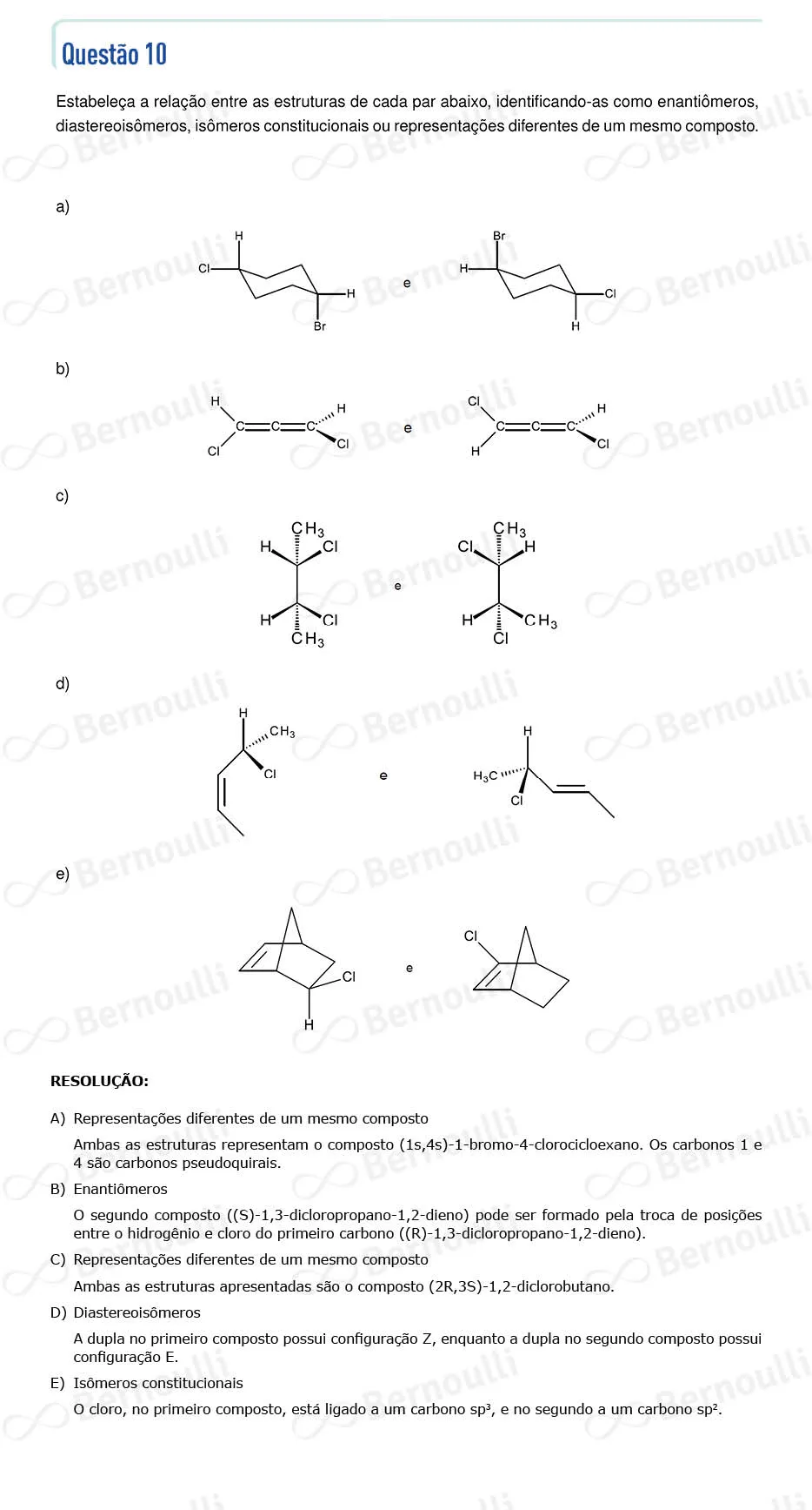 Questu00e3o 10 - Quimica - 2022 - 2u00b0 Fase - IME