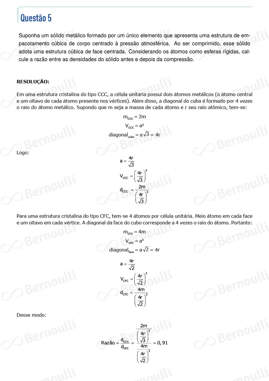 Questu00e3o 5 - Quimica - 2022 - 2u00b0 Fase - IME