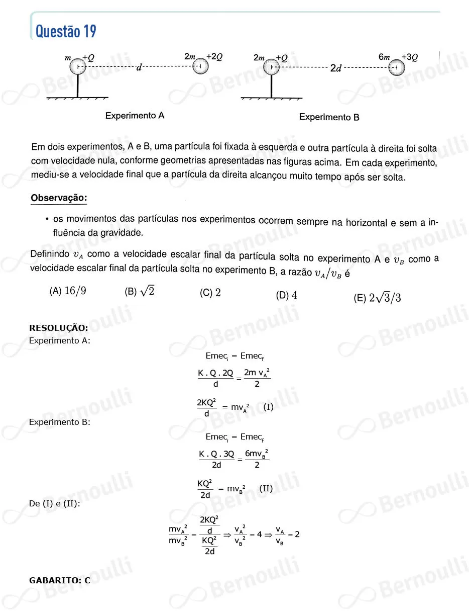 Questu00e3o 19 - Questu00f5es - 2023 - 1u00ba Fase - IME