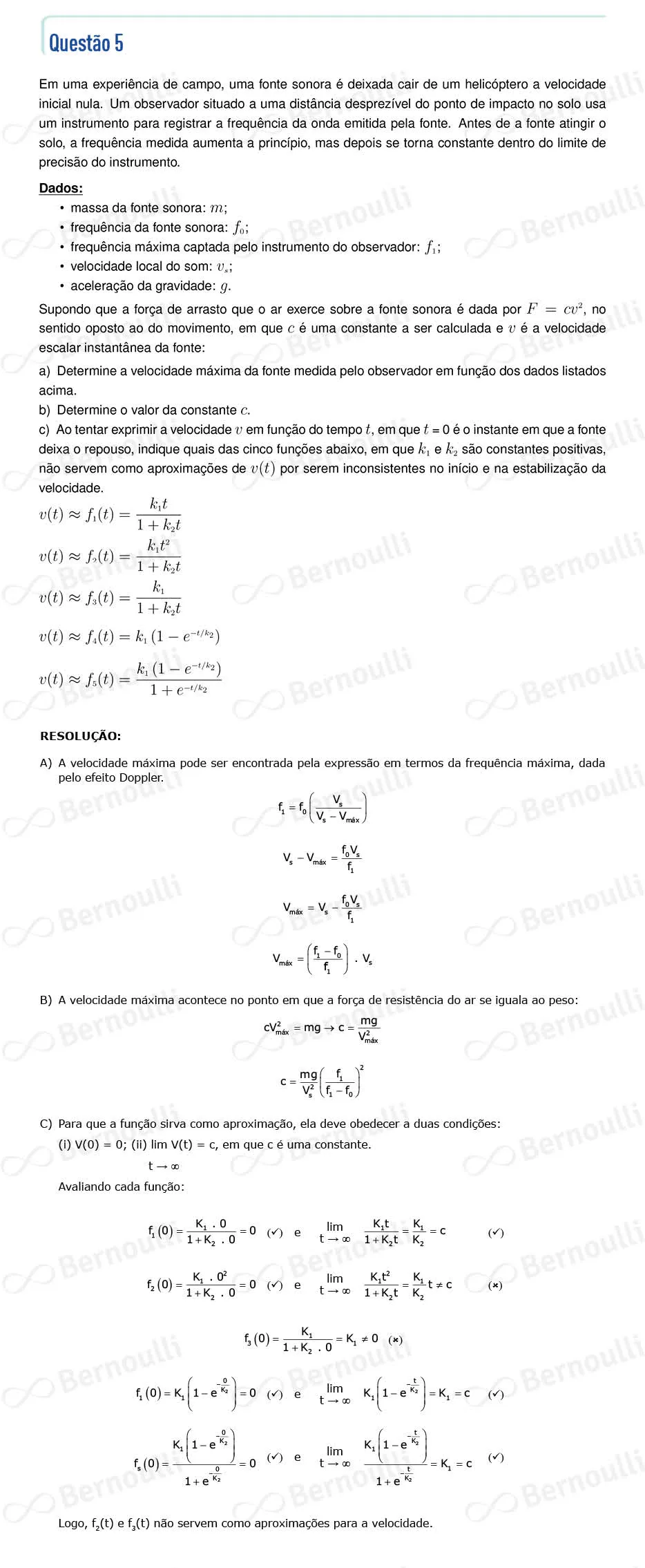 Questu00e3o 5 - Fisica - 2023 - 2u00b0 Fase - IME