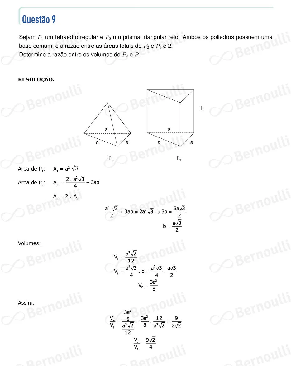 Questu00e3o 9 - Matematica - 2023 - 2u00b0 Fase - IME