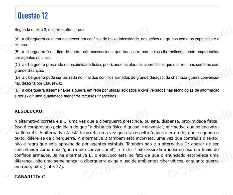 Questu00e3o 12 - Portuguu00eas - Inglu00eas - 2023 - 2u00b0 Fase - IME