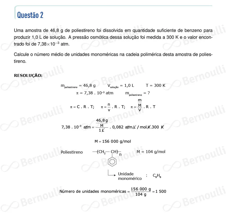 Questu00e3o 2 - Quimica - 2023 - 2u00b0 Fase - IME