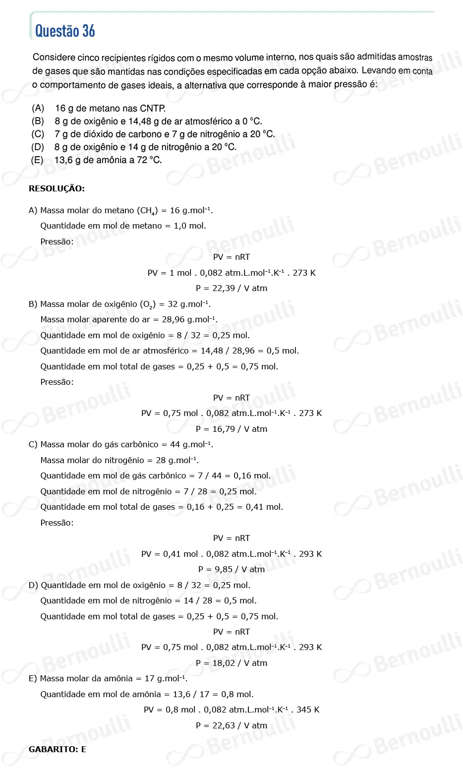 Questu00e3o 36 - Questu00f5es - 2024 - 1u00ba Fase - IME