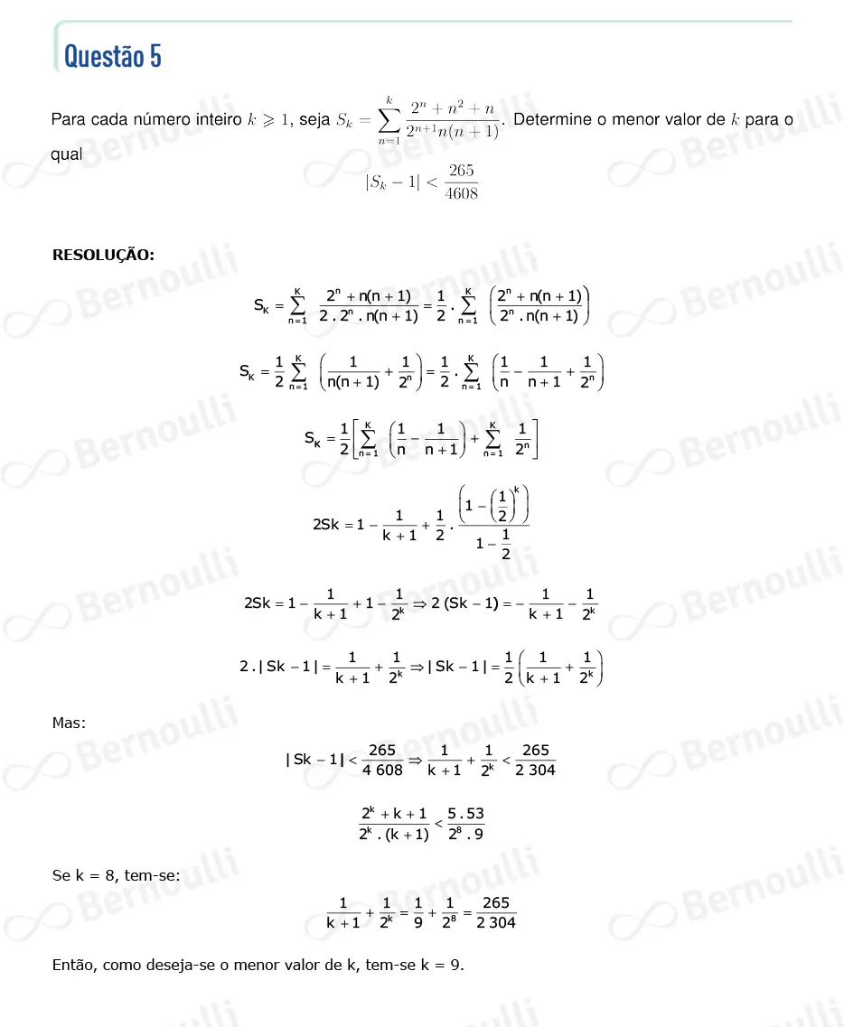 Questu00e3o 5 - Matematica - 2024 - 2u00b0 Fase - IME