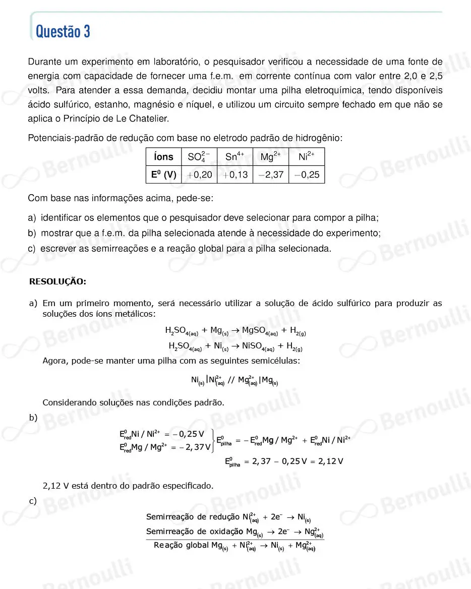 Questu00e3o 3 - Quimica - 2024 - 2u00b0 Fase - IME