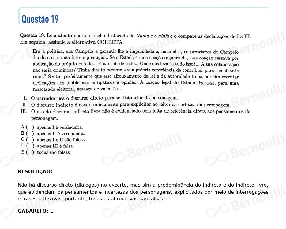 Questu00e3o 19 - Questu00f5es - 2022 - 1u00ba Fase - ITA